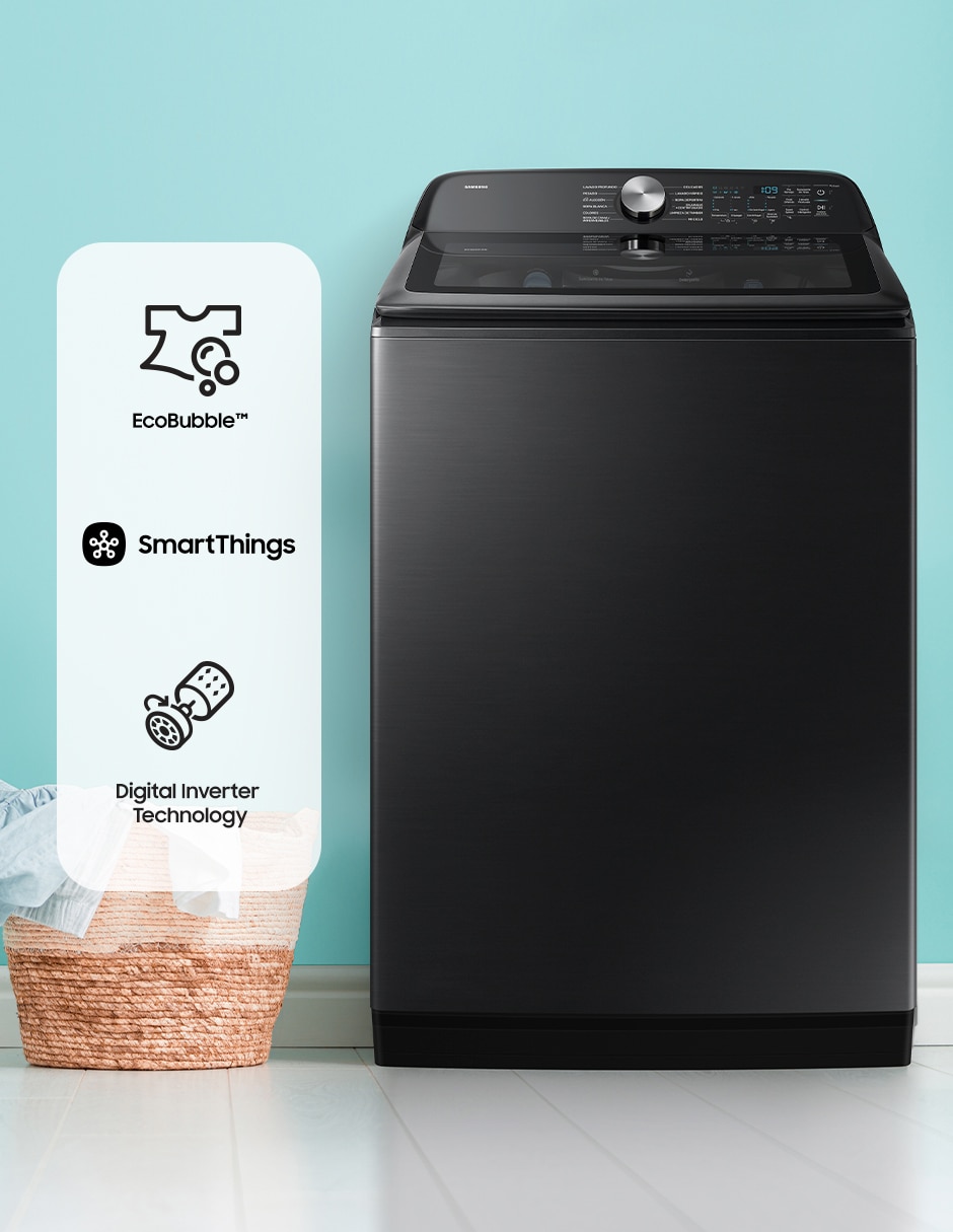 Lavadora 25 kg automática carga superior WA25DG5505AVAX 2