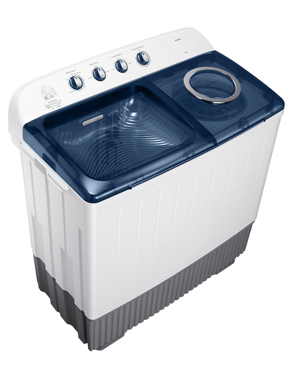 Lavadora doble tina 21 kg semiautomática carga superior wt21f6300lg/ax 4
