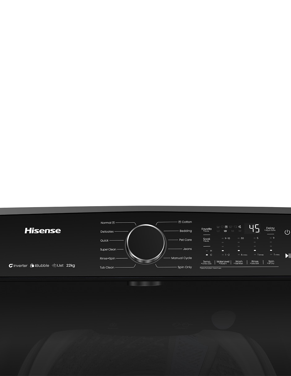 Lavadora 22 kg automática carga superior wt5i2223db 2