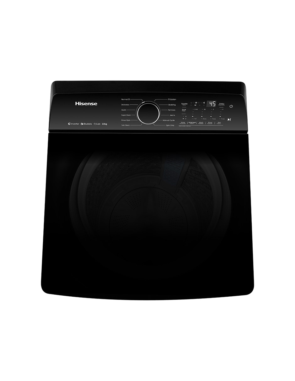 Lavadora 22 kg automática carga superior wt5i2223db 6