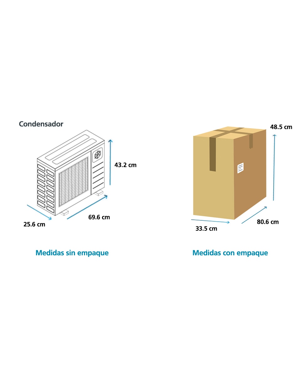Aire acondicionado mini split inverter frío 12000 BTU MMI12CABWCA32M2 14