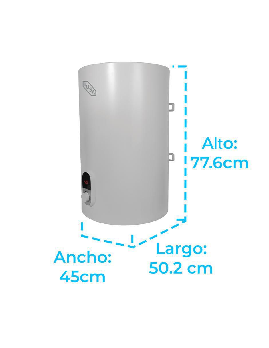 Calentador de depósito 80 EM 80 L eléctrico 5