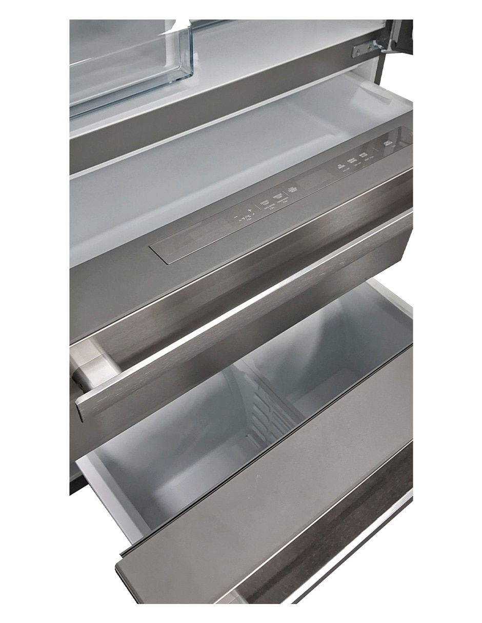 Refrigerador french door 22 pies cúbicos inverter no frost y fábrica de hielos RFD 84950 SS MX 9