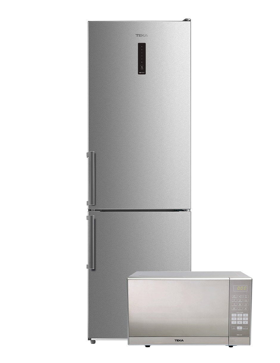 Combo refrigerador + microondas bottom mount 12 pies cúbicos no frost NFL346SS+MWG11X 1