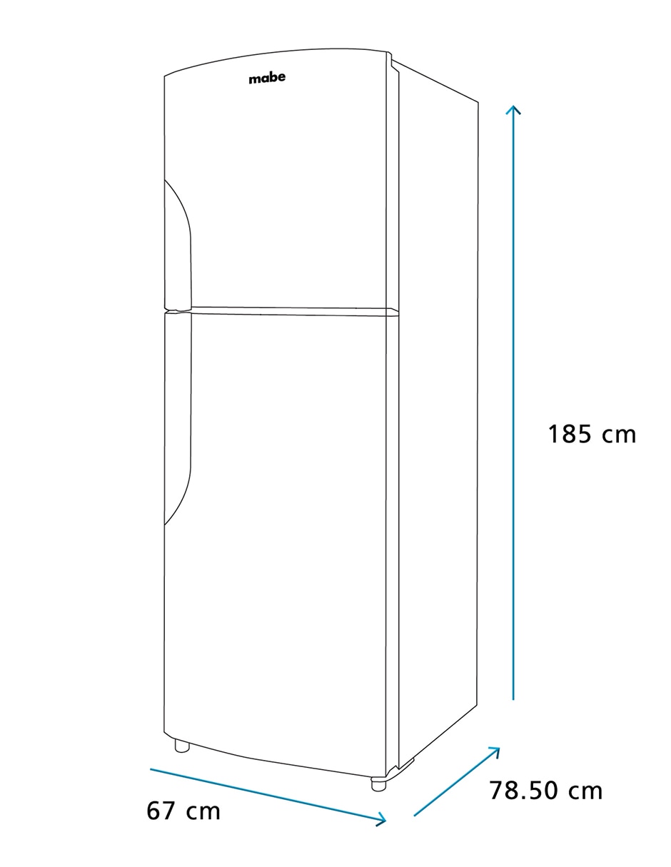 Refrigerador top mount Tecnología Home Energy Saver 15 pies cúbicos tecnología no frost RMS400IVMRM0 14