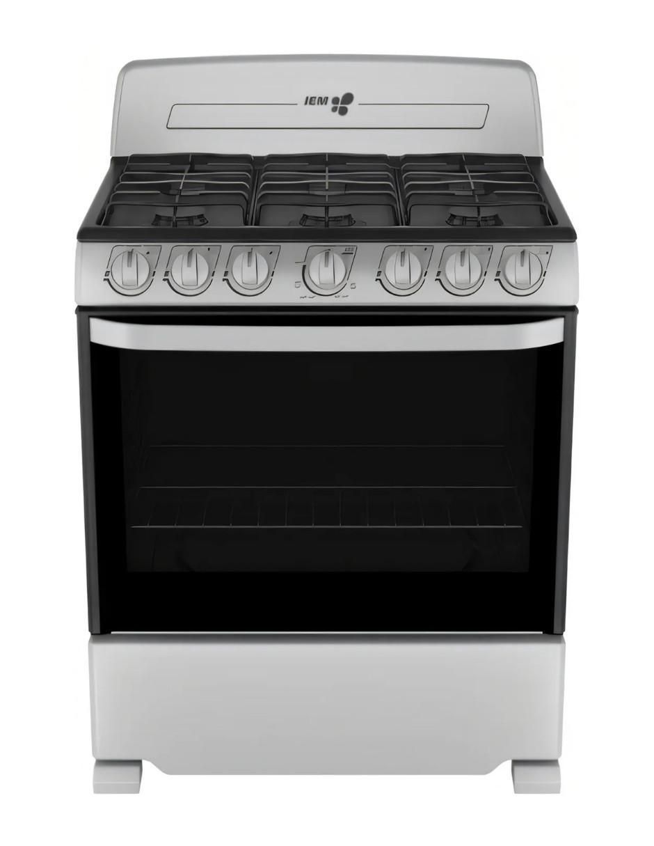 Estufa de piso a gas lp 76 cm ei3520baps1 de 6 quemadores Estufa de piso a gas lp 76 cm ei3520baps1 de 6 quemadores