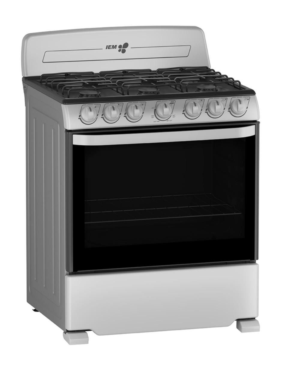 Estufa de piso a gas lp 76 cm ei3520baps1 de 6 quemadores 2