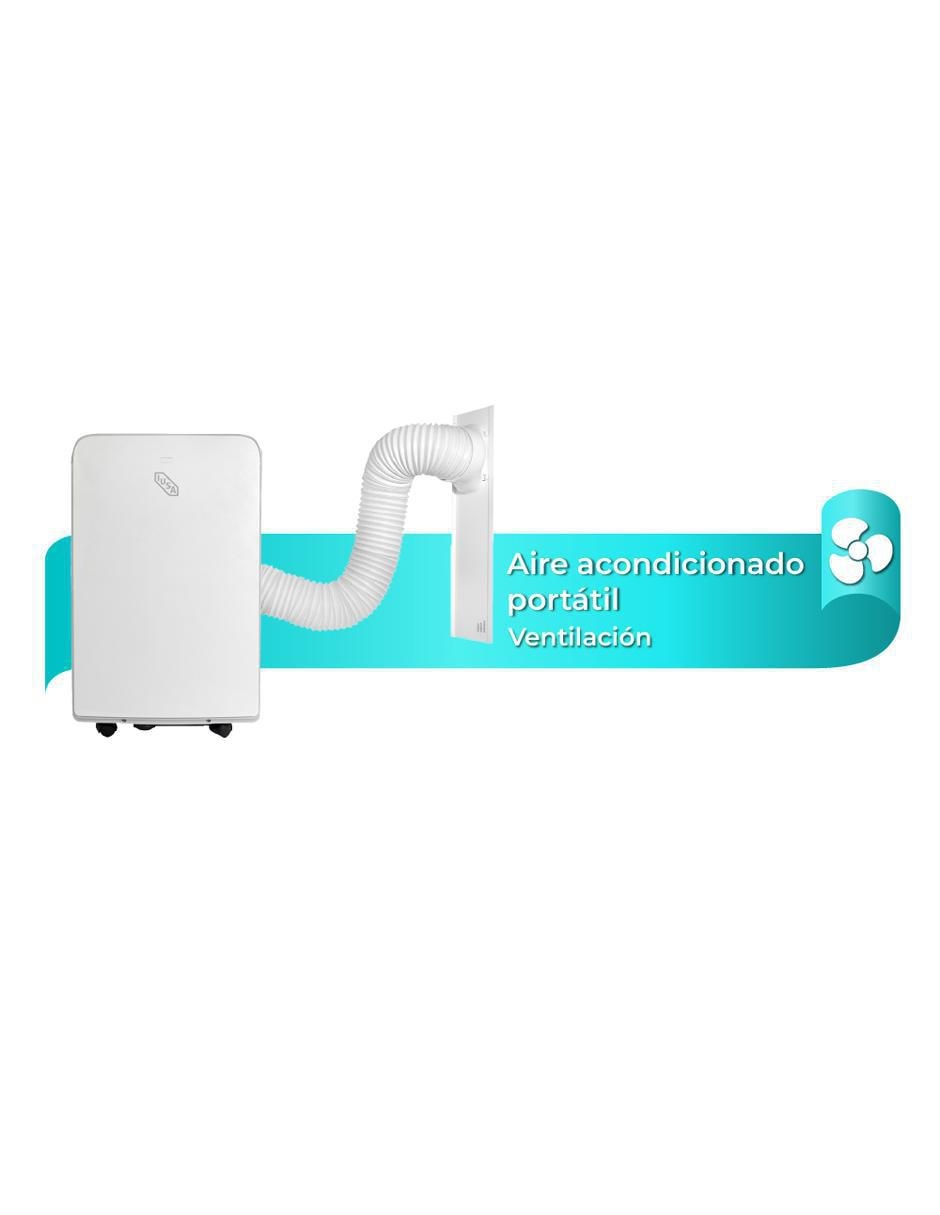 Aire acondicionado portátil frío 12000 btu acpr12 115 v 5