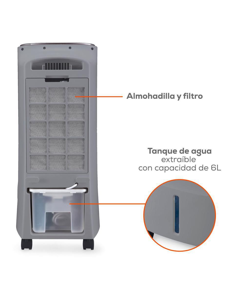 Enfriador evaporativo frío 6 l EER-90W-6L 110 V 3