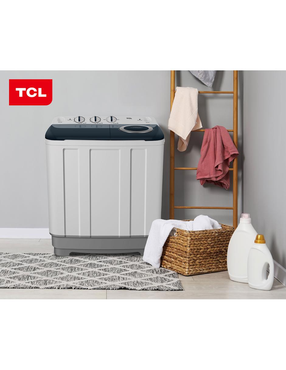 Lavadora doble tina 14 kg semiautomática carga superior twt14s 4