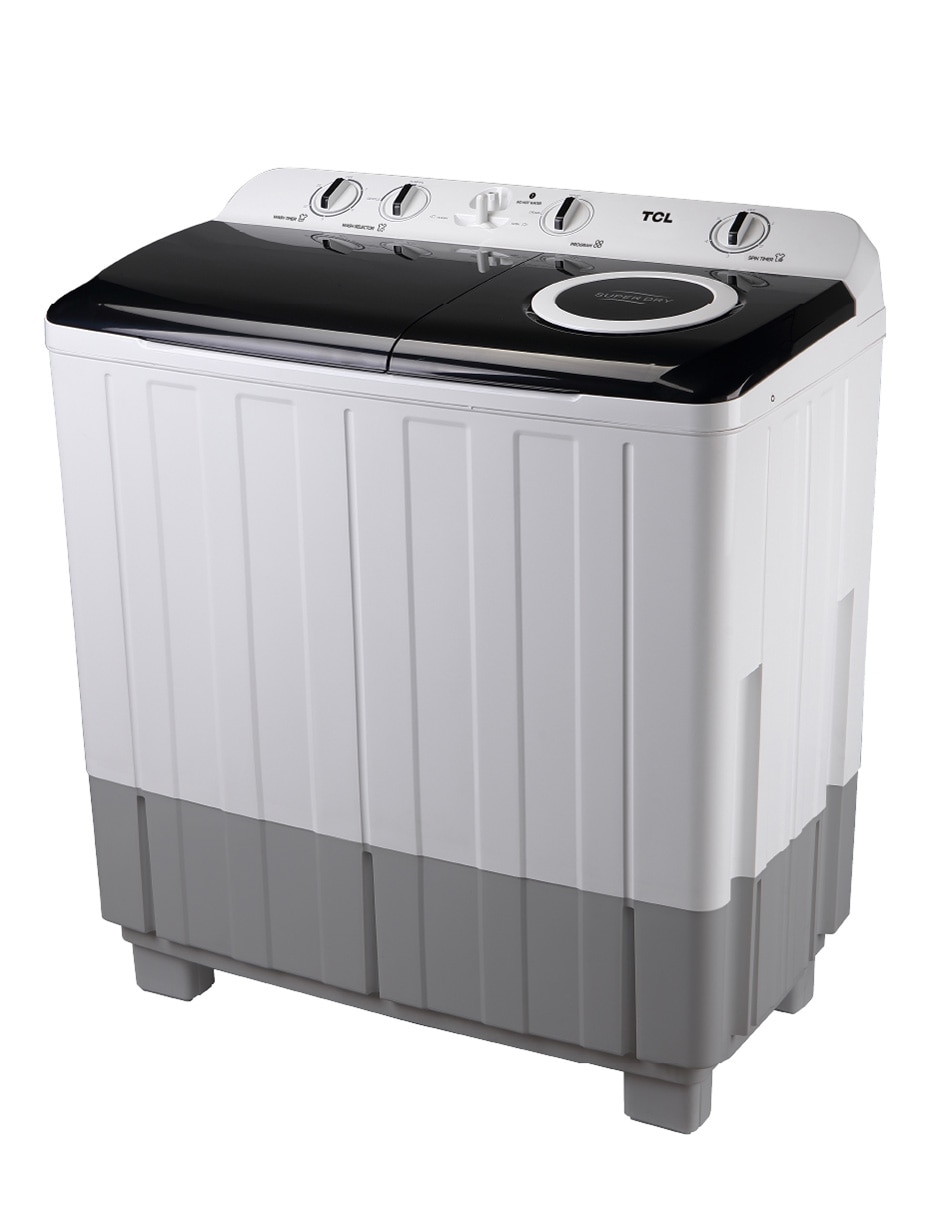 Lavadora doble tina 20 kg semiautomática carga superior twt20s 5