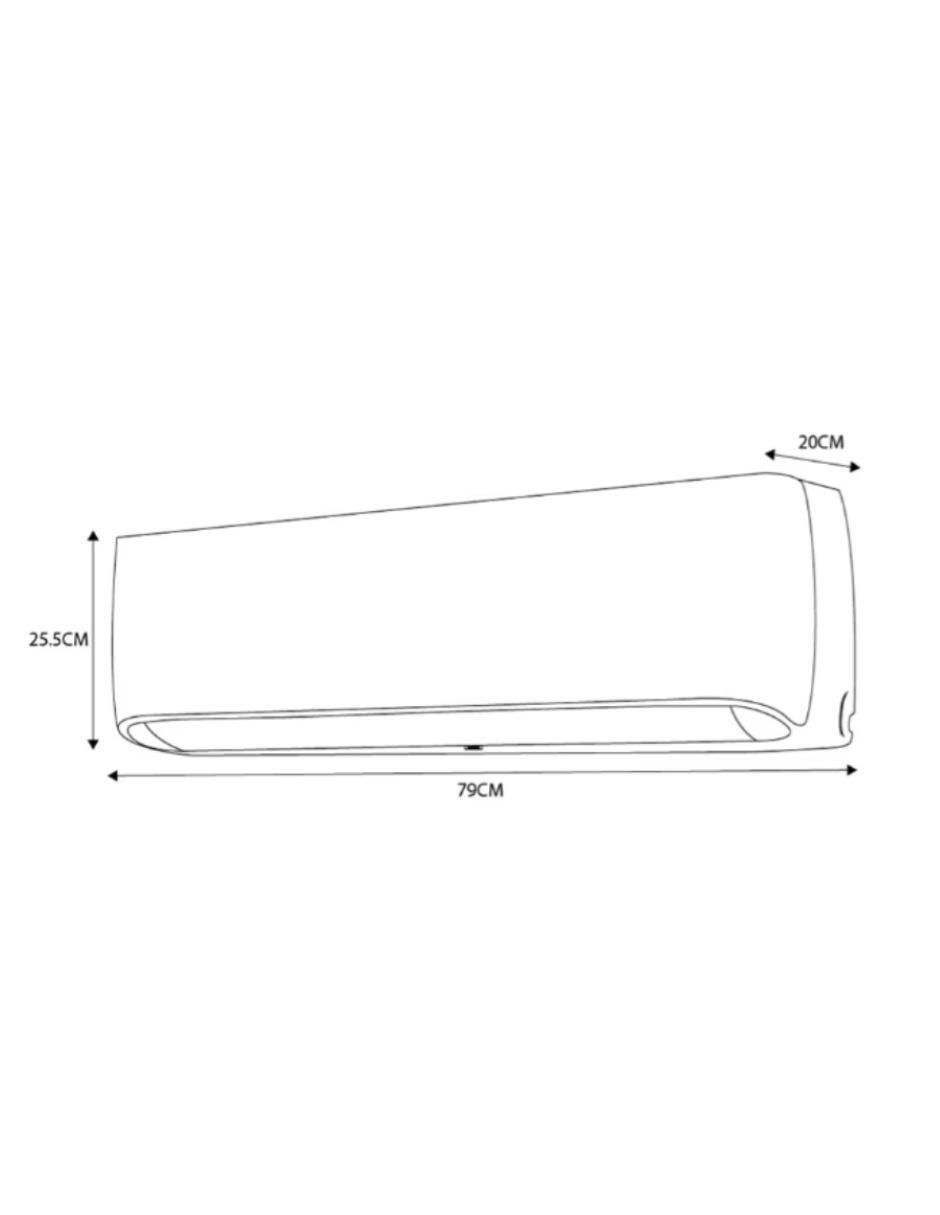 Aire acondicionado mini split frío ART121KA 4