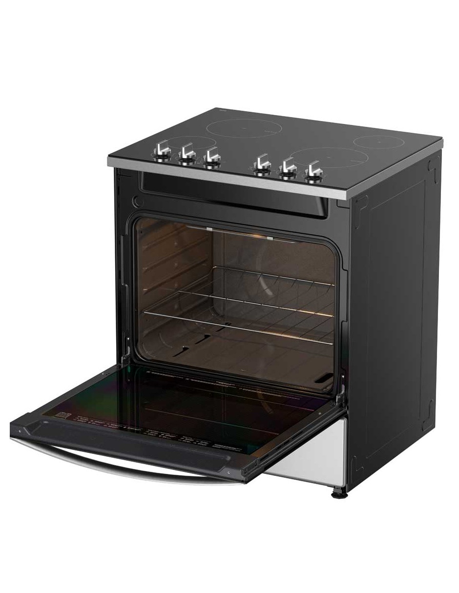 Estufa de piso eléctrica 75.9 cm 
WFRE1300D de 4 quemadores 2