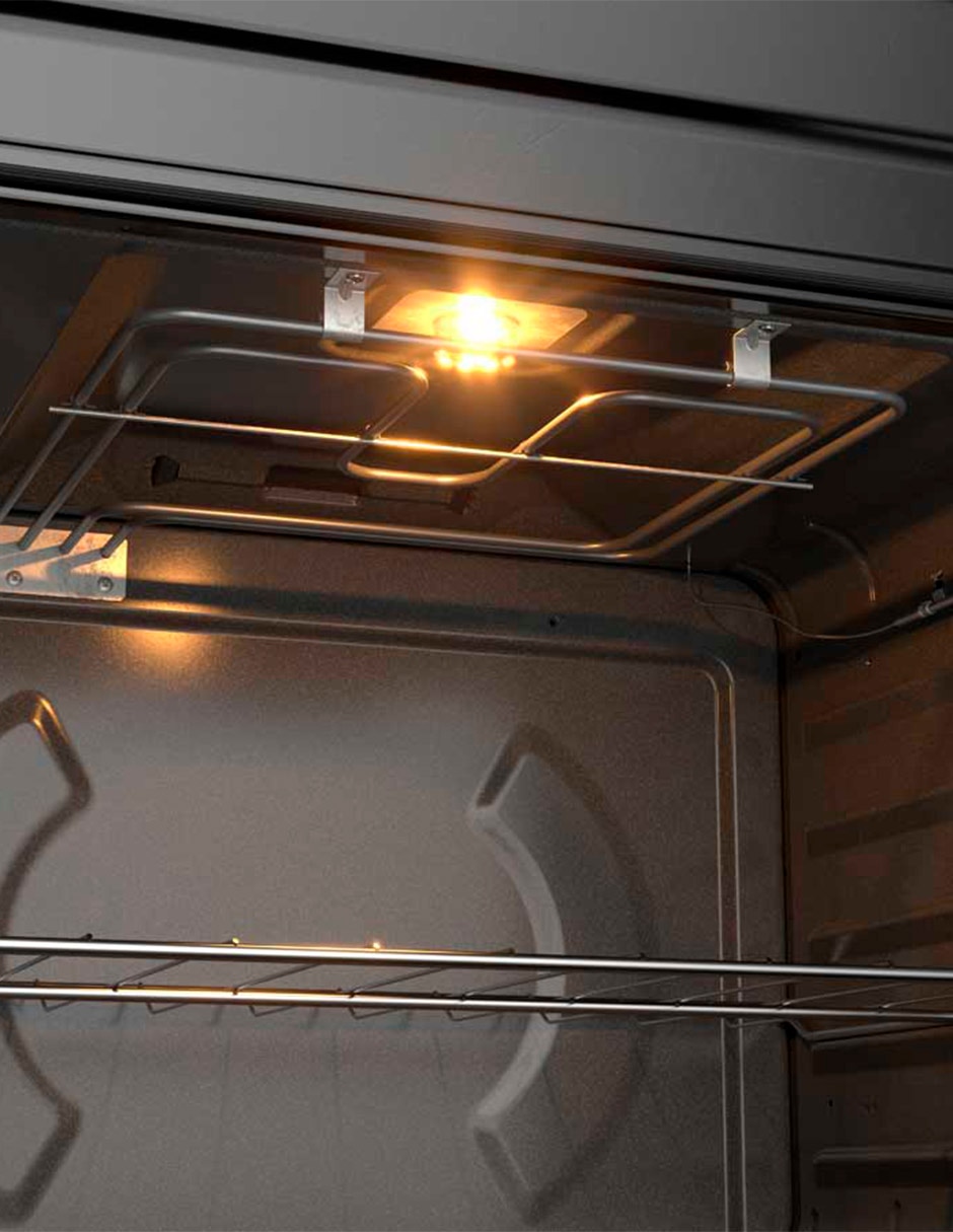 Estufa de piso eléctrica 75.9 cm 
WFRE1300D de 4 quemadores 4