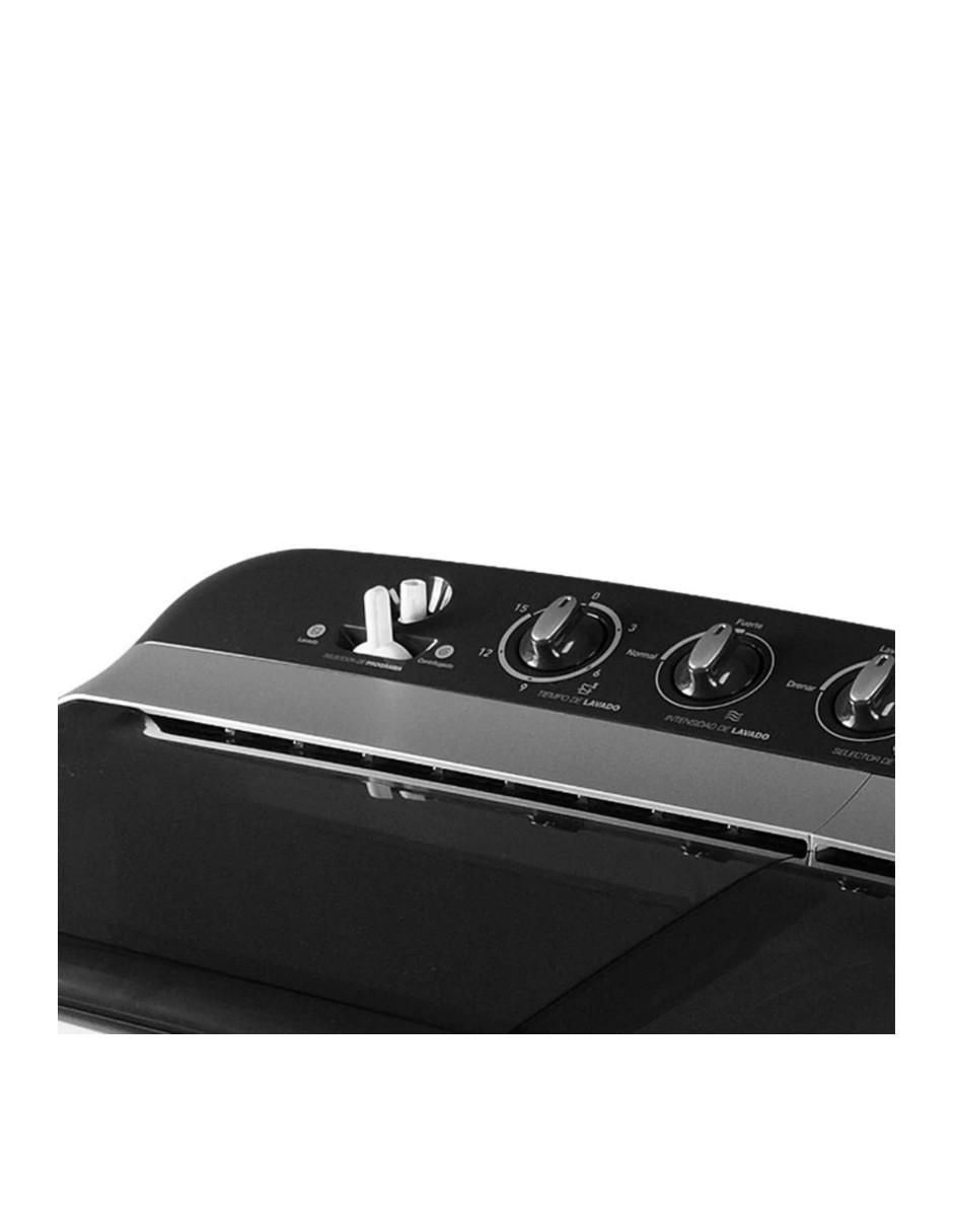 Lavadora doble tina 26 kg semiautomática carga superior dwm-k523pba 3