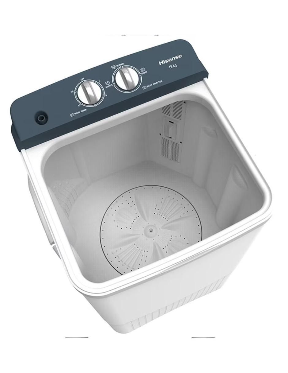 Lavadora 15 kg semiautomática carga superior wsff1501 5