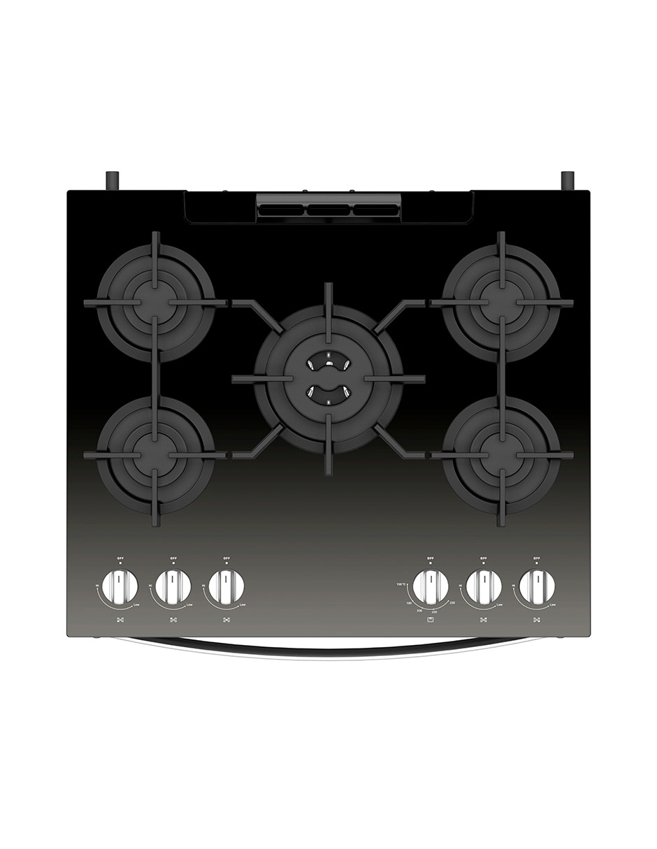 Estufa de piso a Gas LP 76 cm WFR7650S de 5 quemadores 3