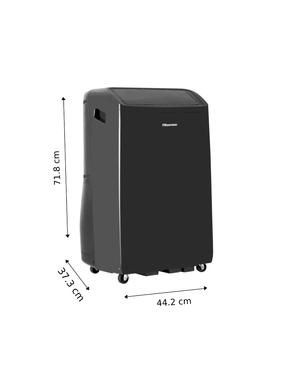 Aire acondicionado portátil frío y calor 12000 BTU AP14HWRL 115V 6