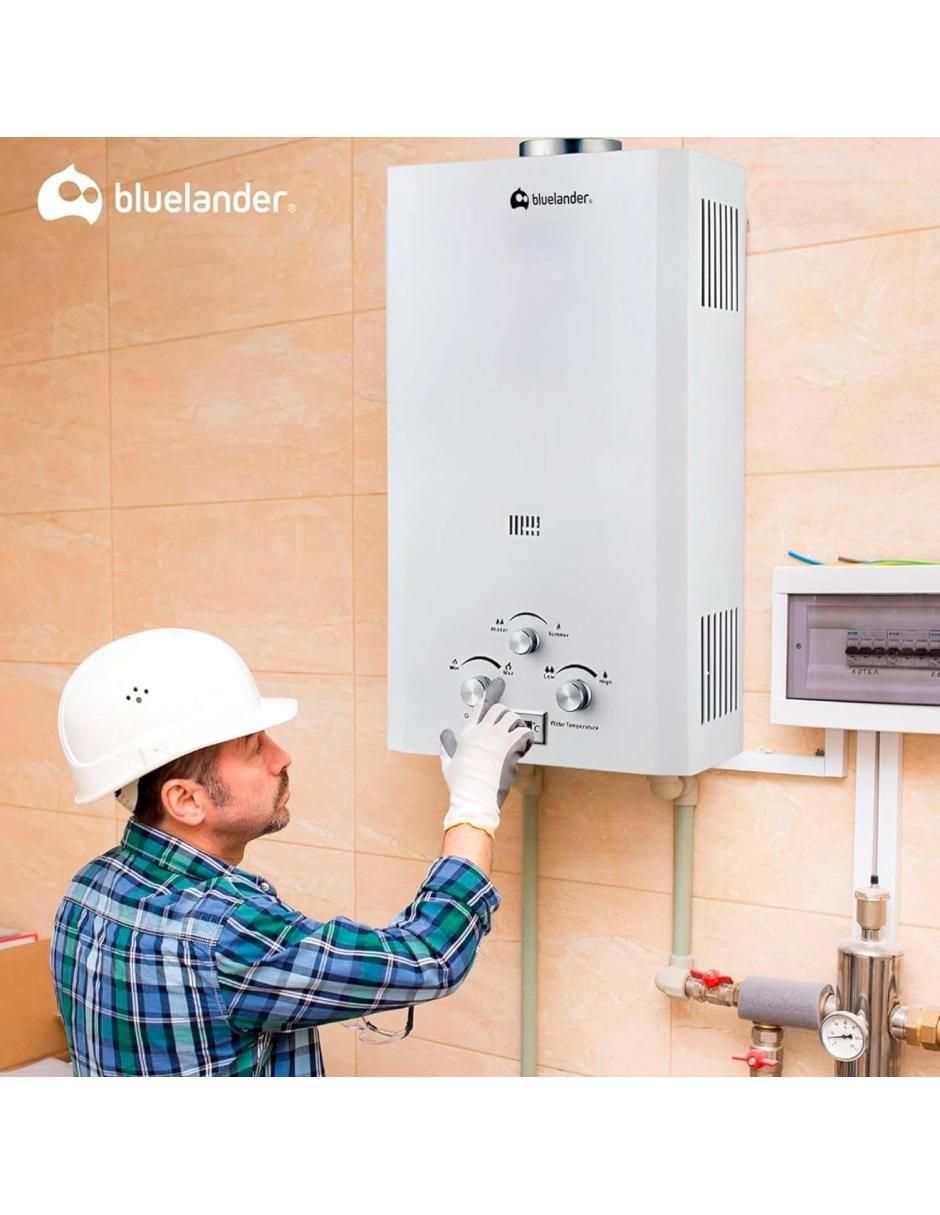 Calentador instantáneo CBHH-0744 12 L gas lp/natural 2