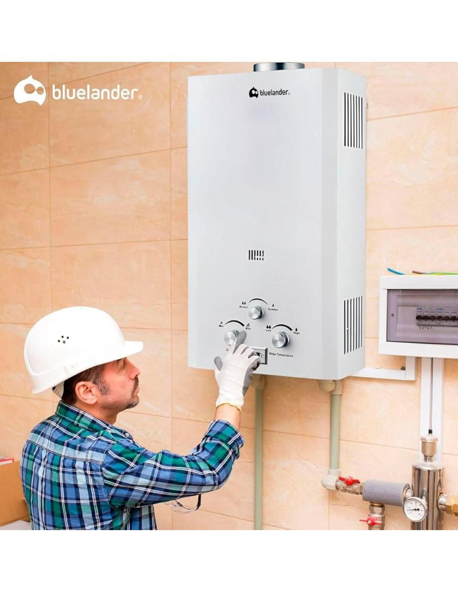 Calentador instantáneo CBHH-0744 12 L gas lp/natural 2