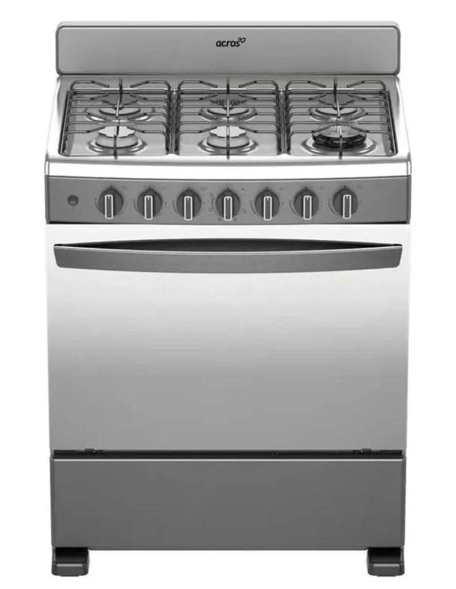 Estufa de piso a gas LP/Natural 76.2 cm AFR7130G de 6 quemadores Estufa de piso a gas LP/Natural 76.2 cm AFR7130G de 6 quemadores
