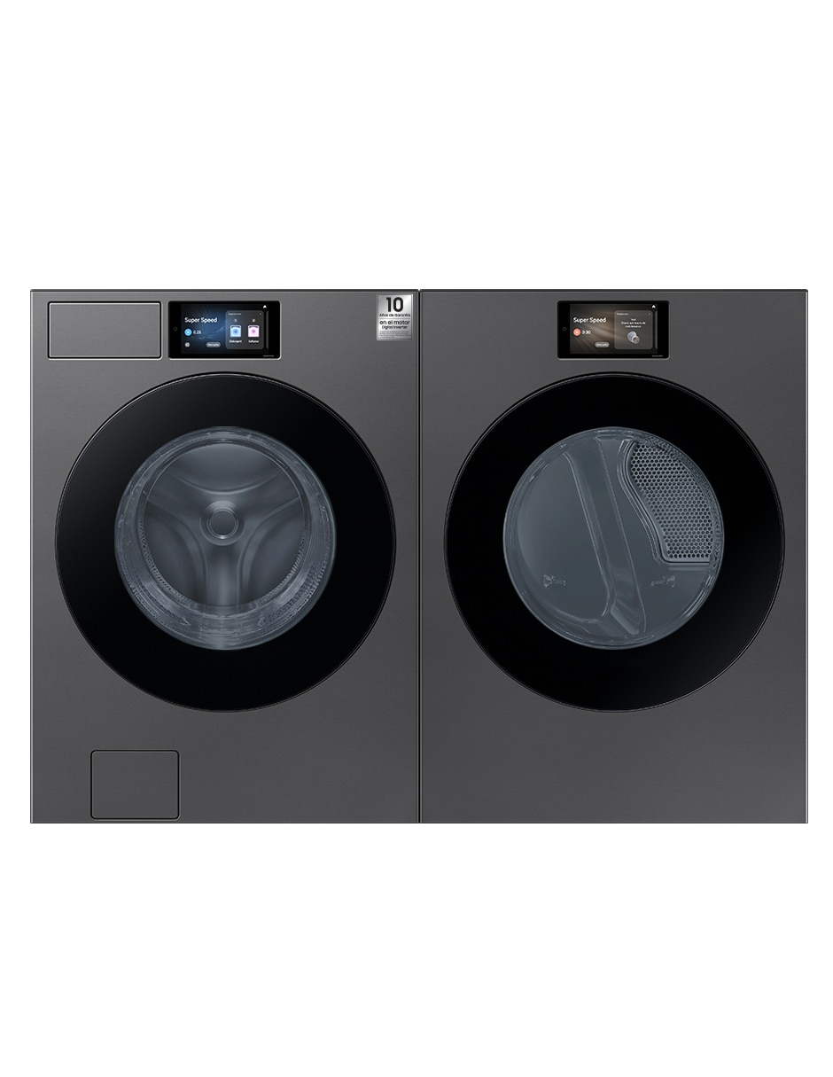 Combo lavadora + secadora gas natural/LP 26 kg F-WD90F26AUDSP