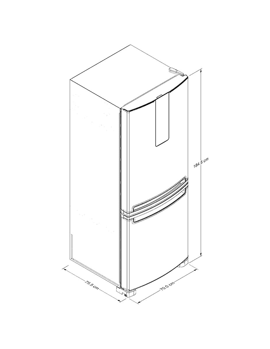 Refrigerador bottom mount 16 pies cúbicos inverter y fábrica de hielo WRE56CETWW 7
