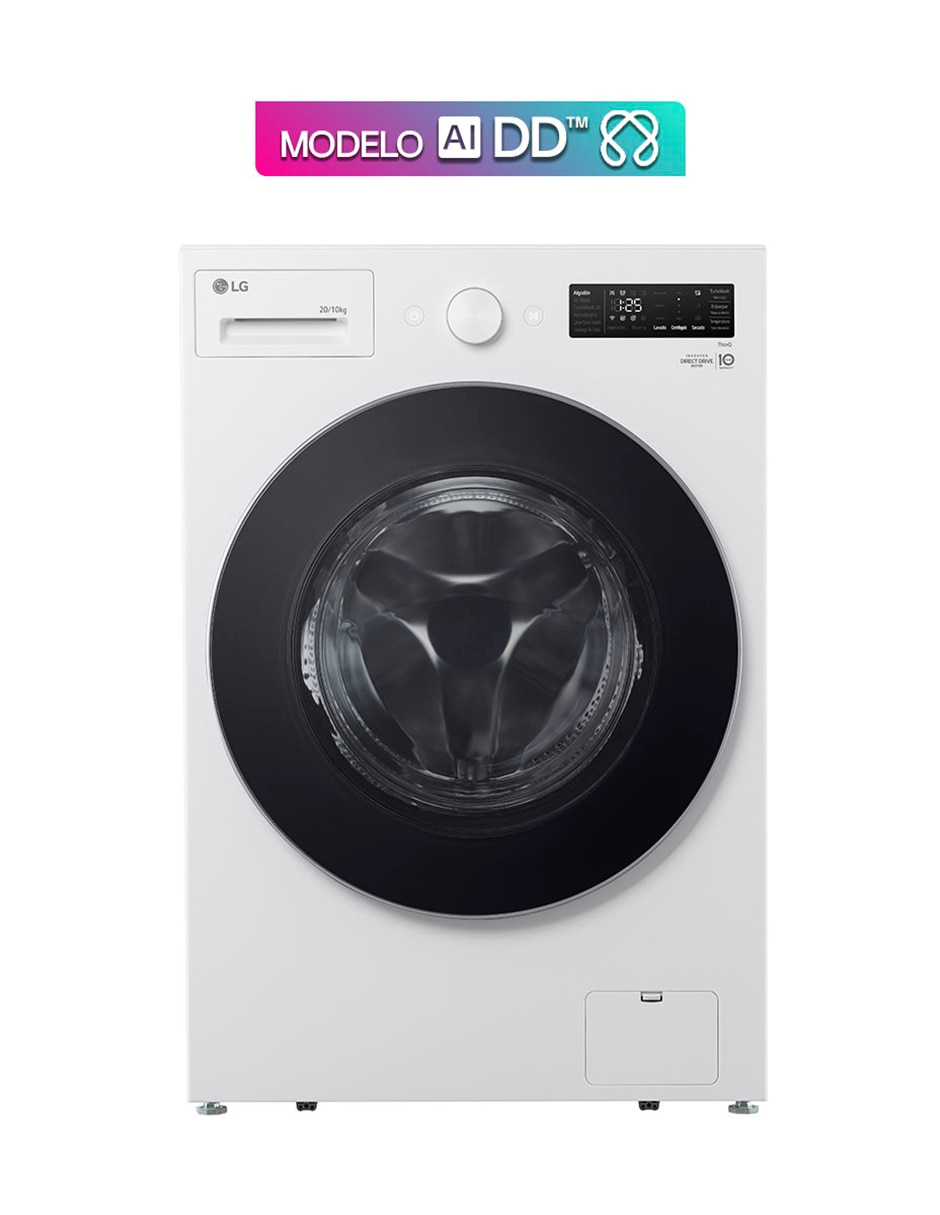 Lavasecadora eléctrica 20 kg 10 kg WD20EWNTS6P