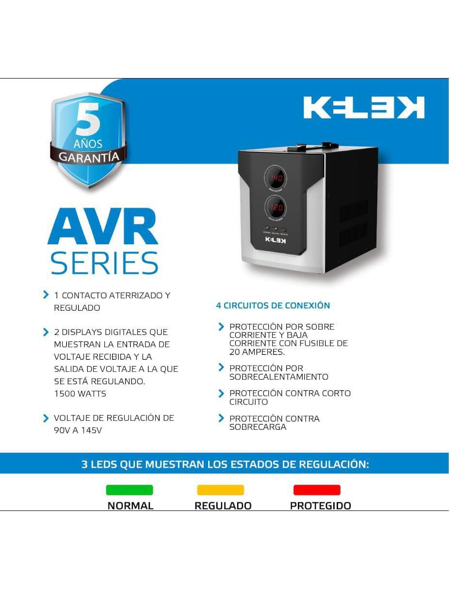 Regulador de voltaje AVR-1500-B1 6
