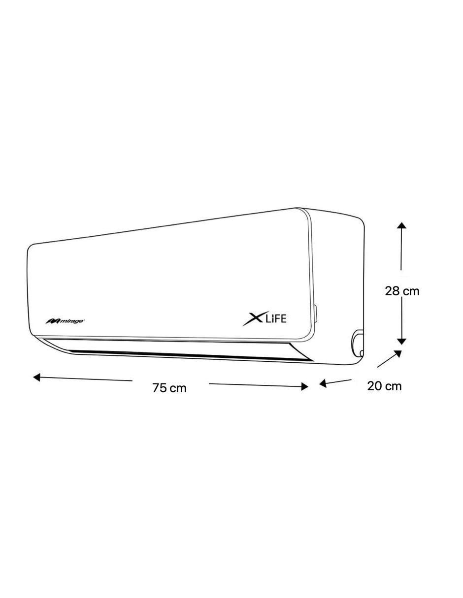 Aire acondicionado mini split frío 12000 btu setclf120h 4