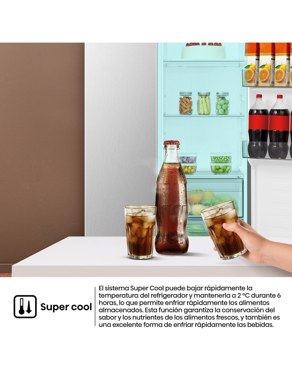 Refrigerador dúplex 20 pies cúbicos inverter, no frost RS20N6WCX 7
