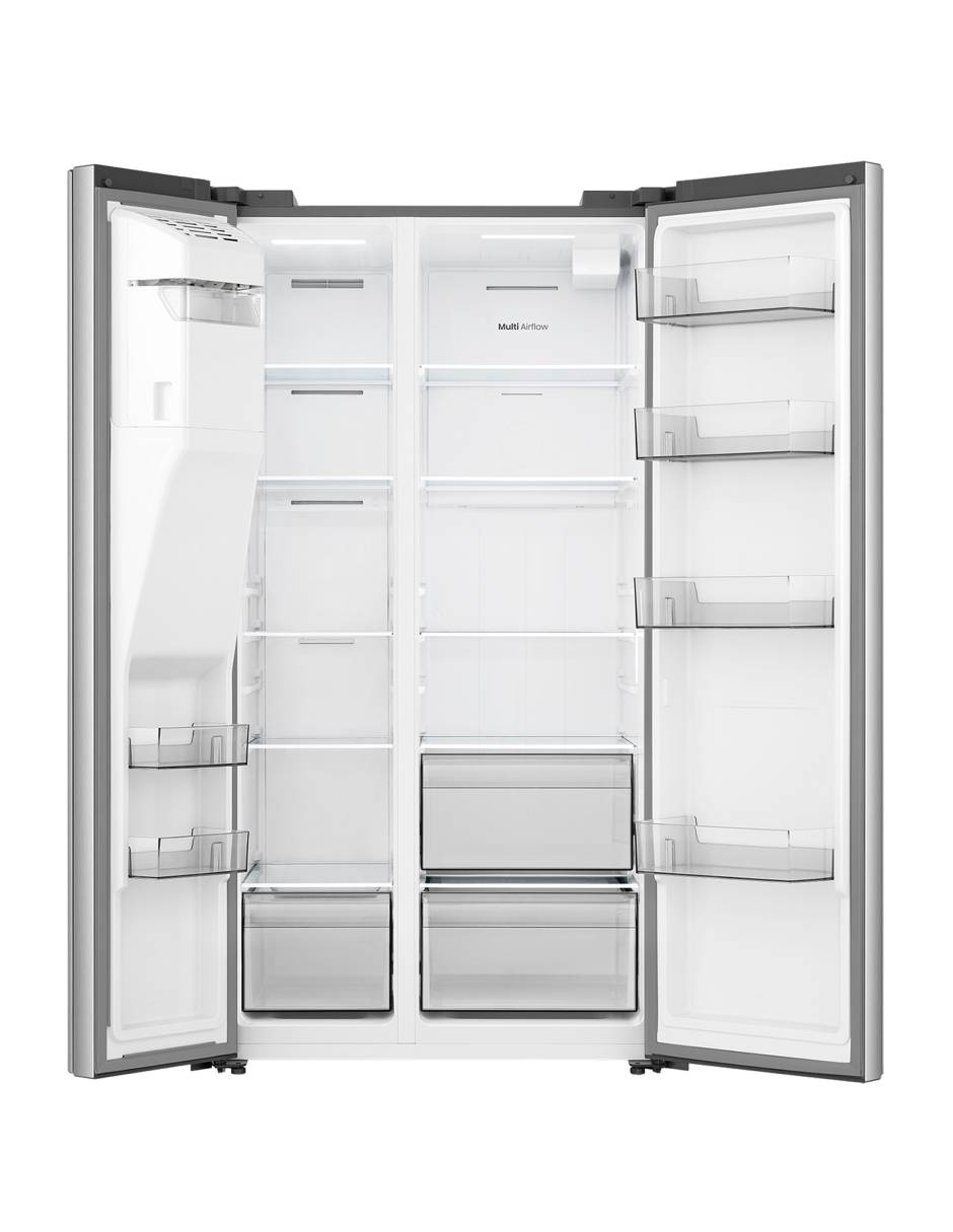 Refrigerador dúplex 30 pies cúbicos no frost invert y fábrica de hielo rs30n6icx 6