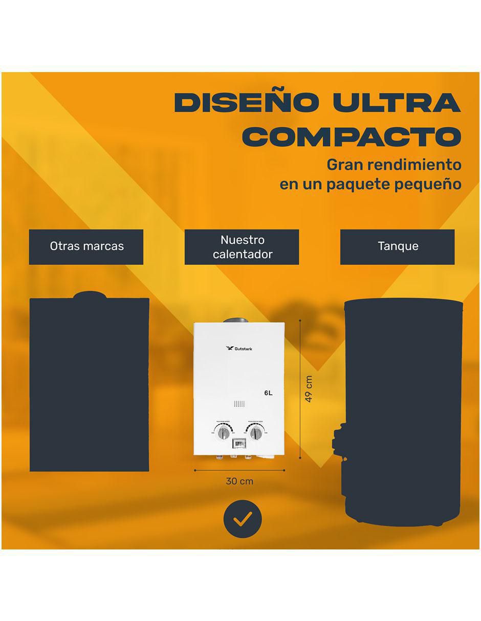 Calentador instantáneo mkz-calen6glpgri 6 L gas LP 4