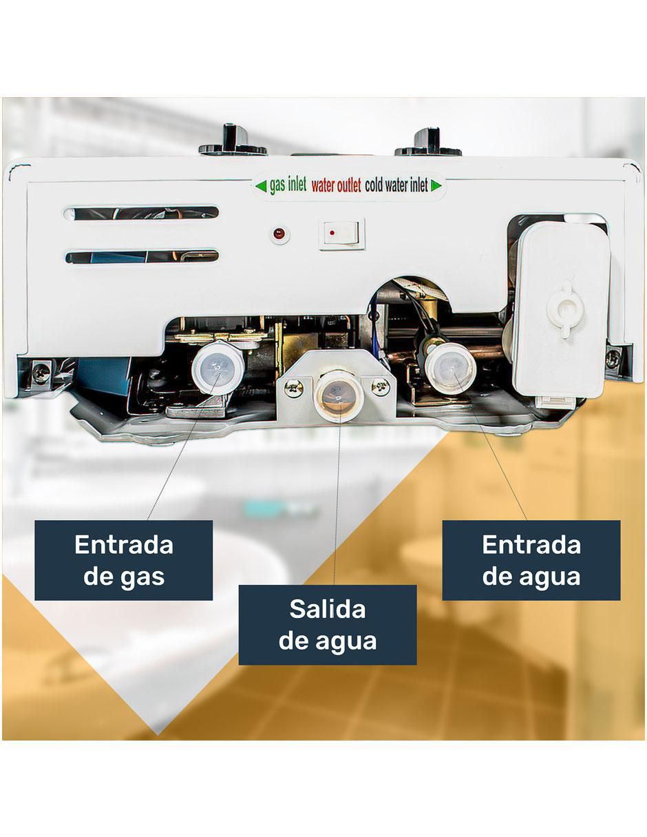 Calentador instantáneo mkz-calen6glpgri 6 L gas LP 7