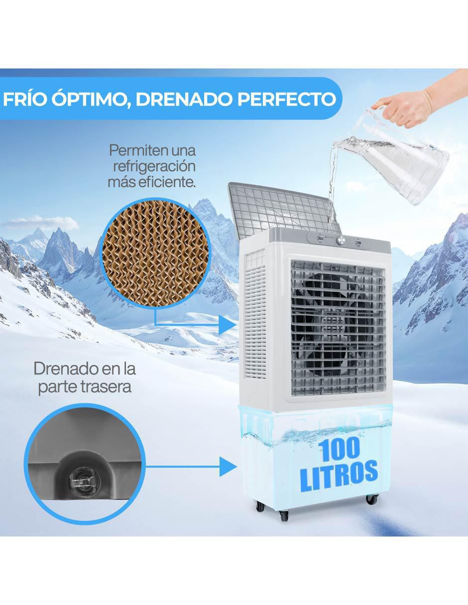 Enfriador evaporativo frío 100 l POLAR-9424CFM 110 V 6