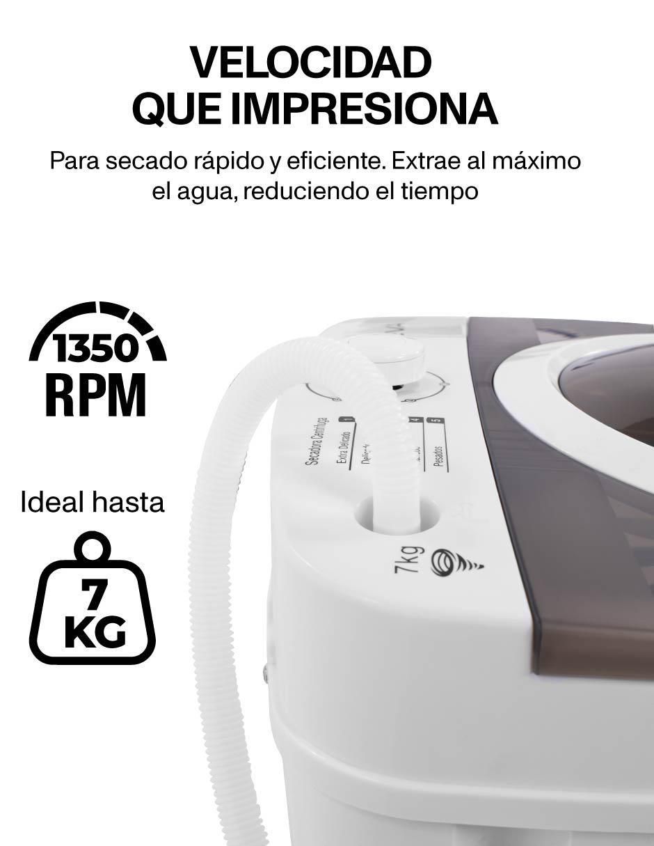 Secadora electrónica de 7 kg con 5 ciclos sydney 2