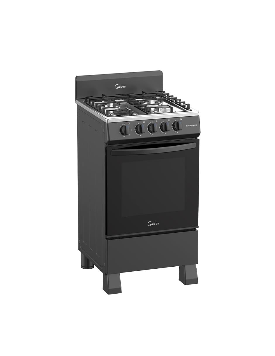 Estufa de piso a gas lp Mastercook 49.3 cm MGS20FS1BIABB de 4 quemadores 2