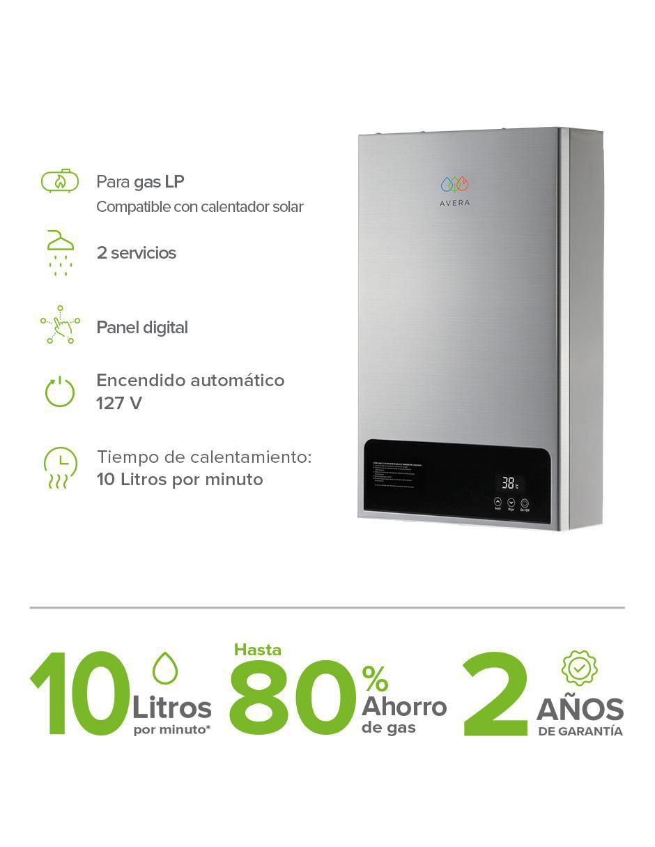 Calentador instantáneo CM10 10 l gas LP 2
