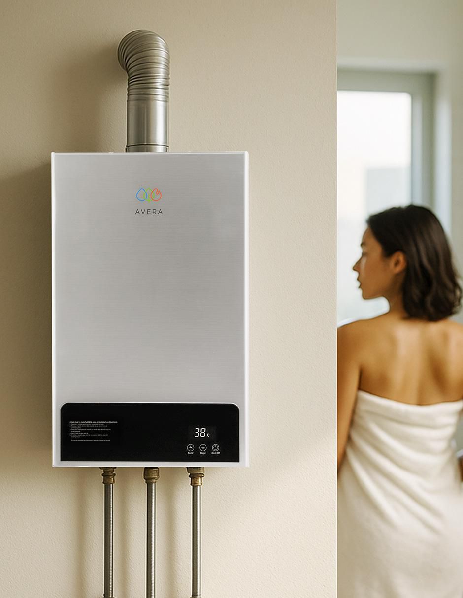 Calentador instantáneo CM10 10 l gas LP 3