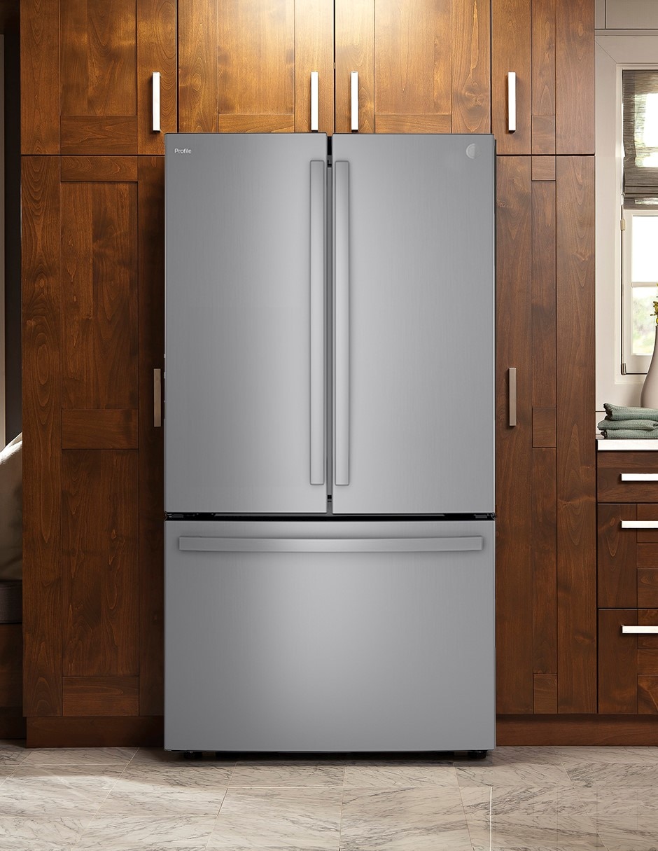 Refrigerador french door 22 pies cúbicos tecnología no frost PWN22JYWCFS 26