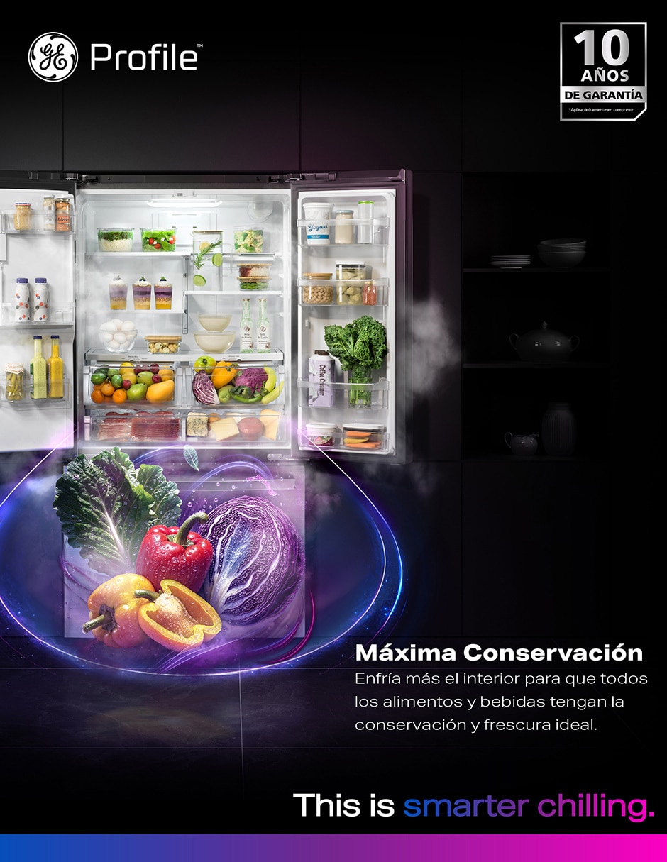 Refrigerador Bottom Mount 22 pies cúbicos no frost y fábrica de hielo PWN22JEWCDS 11