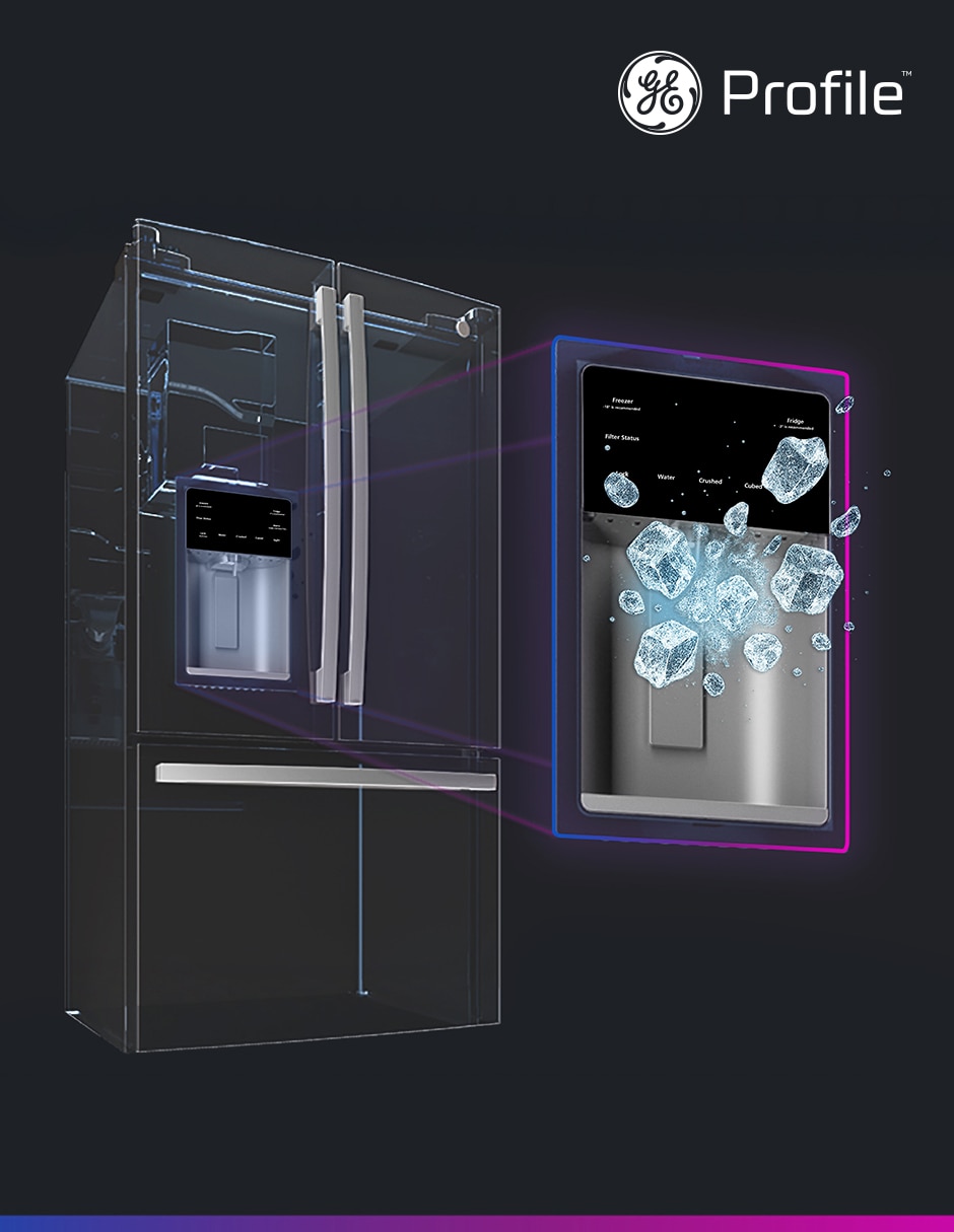 Refrigerador french door 21 pies cúbicos tecnología no frost PYN21JYWCFS 32