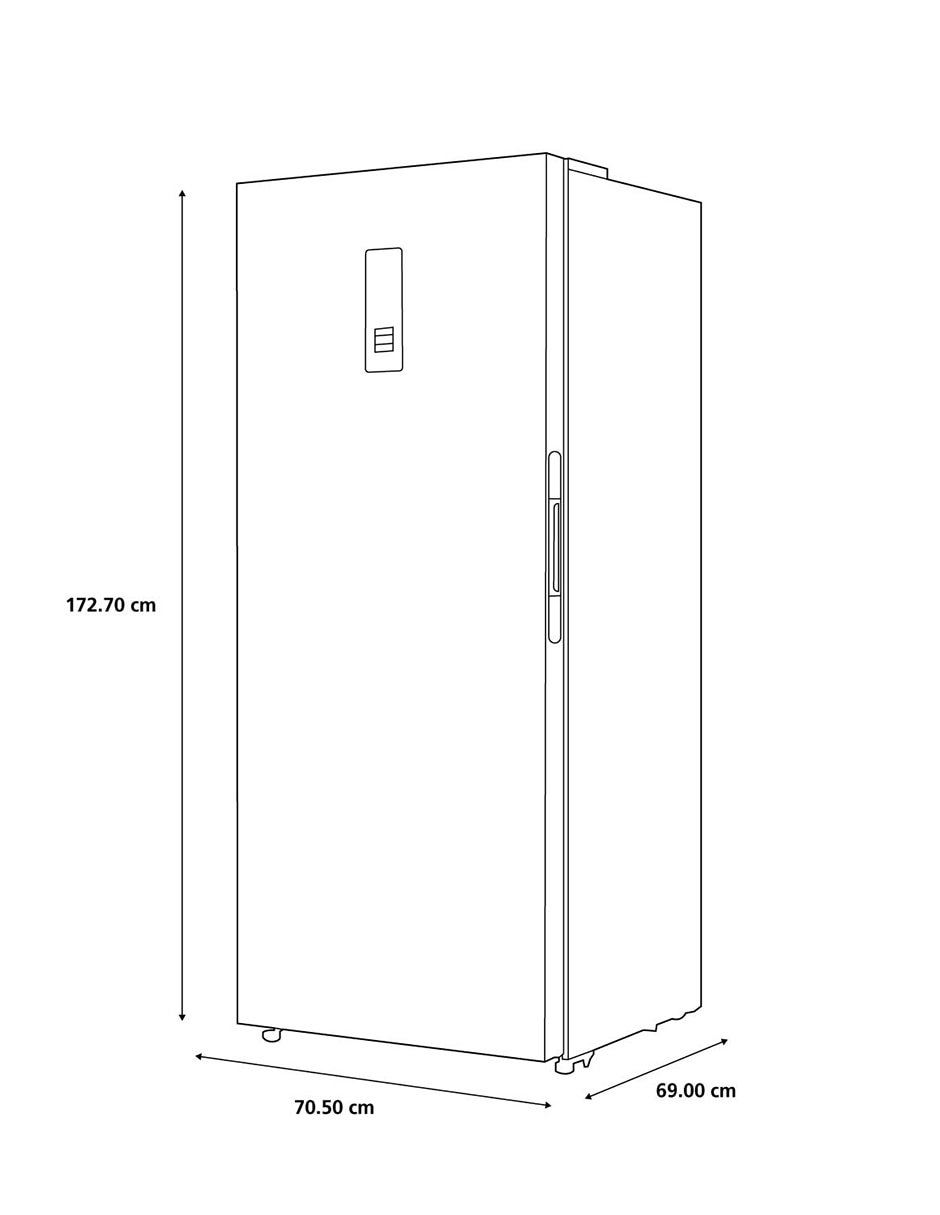 Refrigerador dúplex 16 pies cúbicos con tecnología inverter, no frost y fábrica de hielo GEMH500PDRSS0 18
