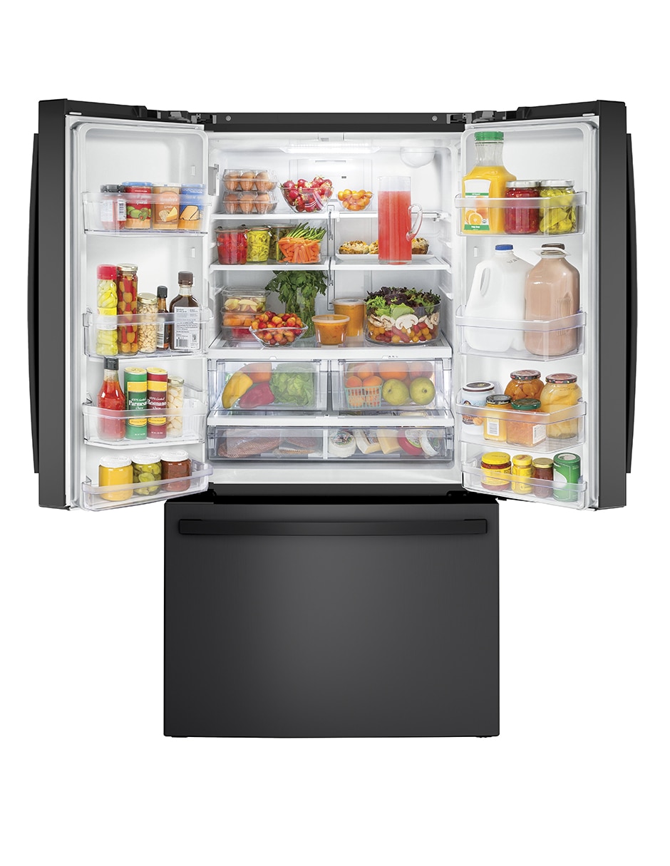 Refrigerador french door 22 pies cúbicos tecnología no frost PWN22JBWCKB 22