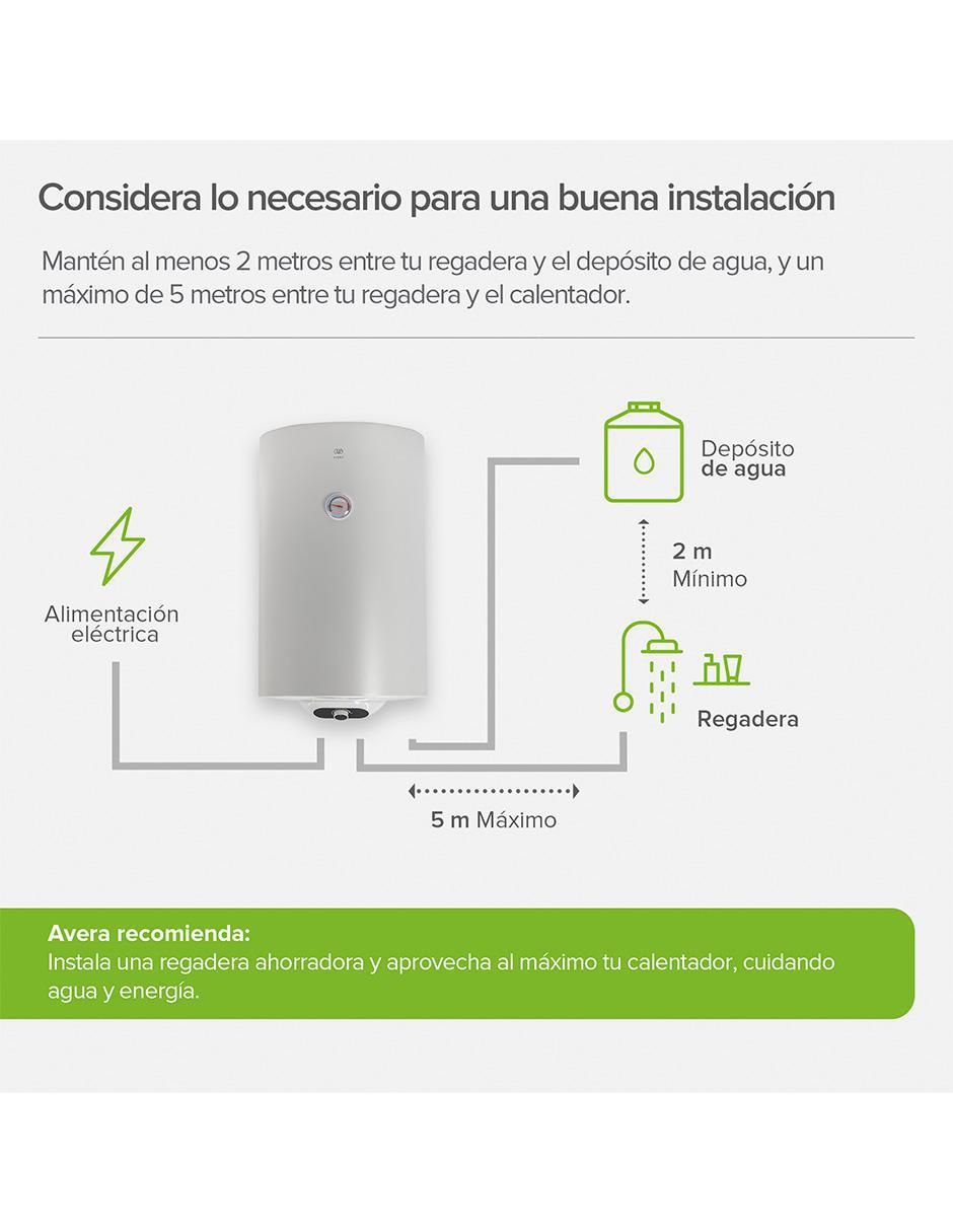 Calentador de depósito c50le 50 l eléctrico 6