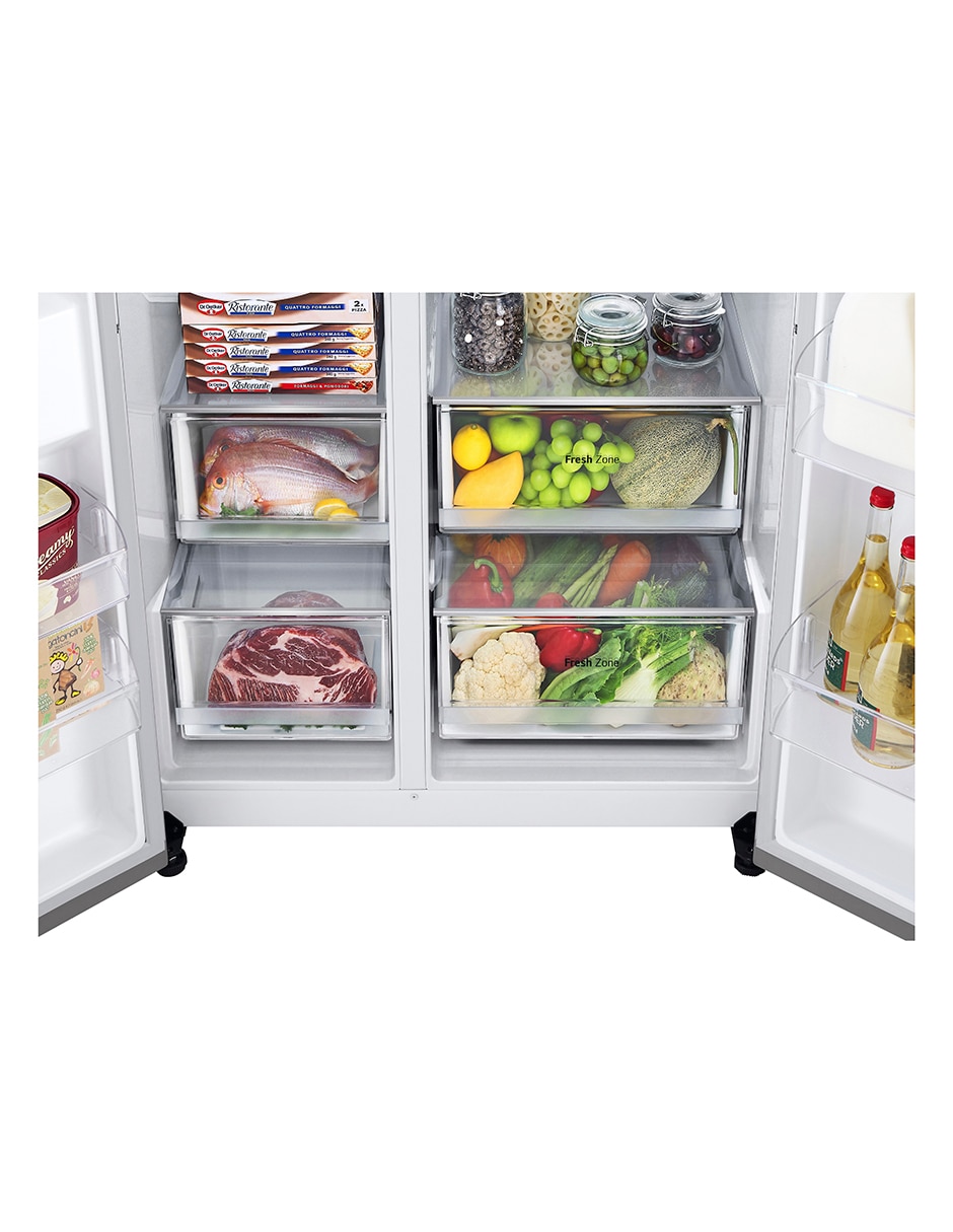 Refrigerador dúplex 23 pies cúbicos inverter, no frost y fabrica de hielo VS23QDP 7