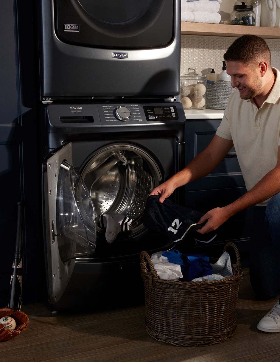 Combo lavadora + secadora Maytag Pets eléctrico 23 Kg CWDE_7MMFW7020RF 3