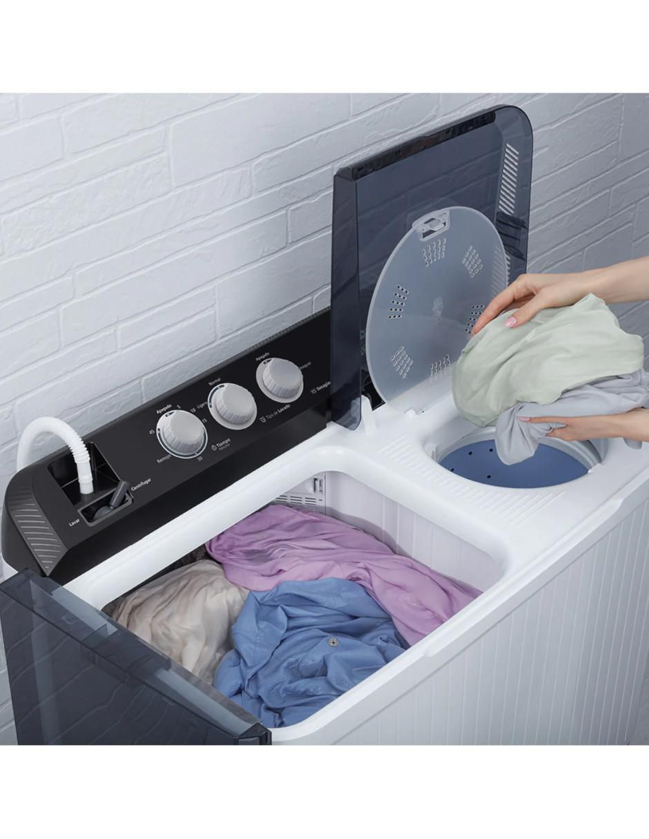 Lavadora doble tina 13 kg semiautomática carga superior lmdx3123hbab0 6
