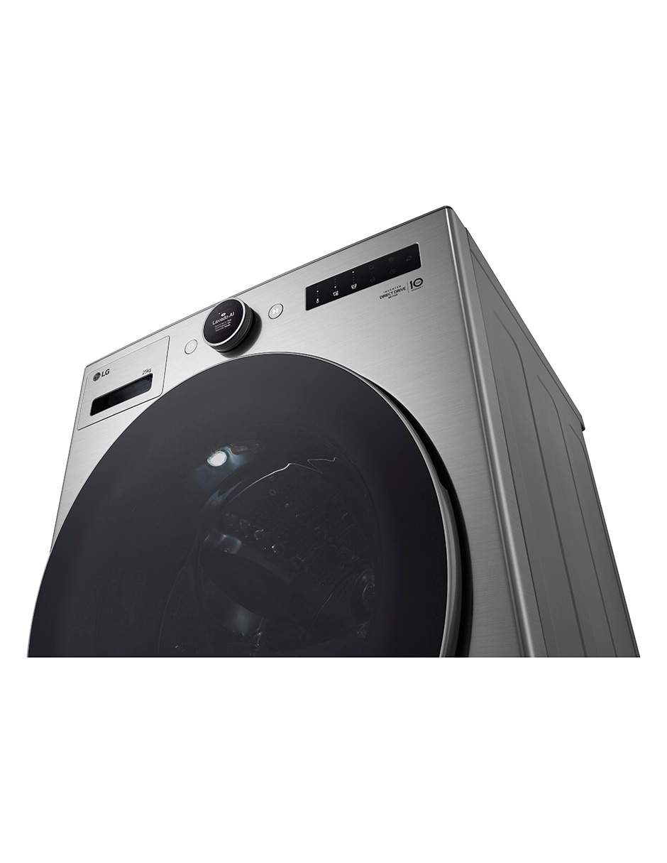 Lavadora ai 25 kg automática carga frontal wm25vfxs 8