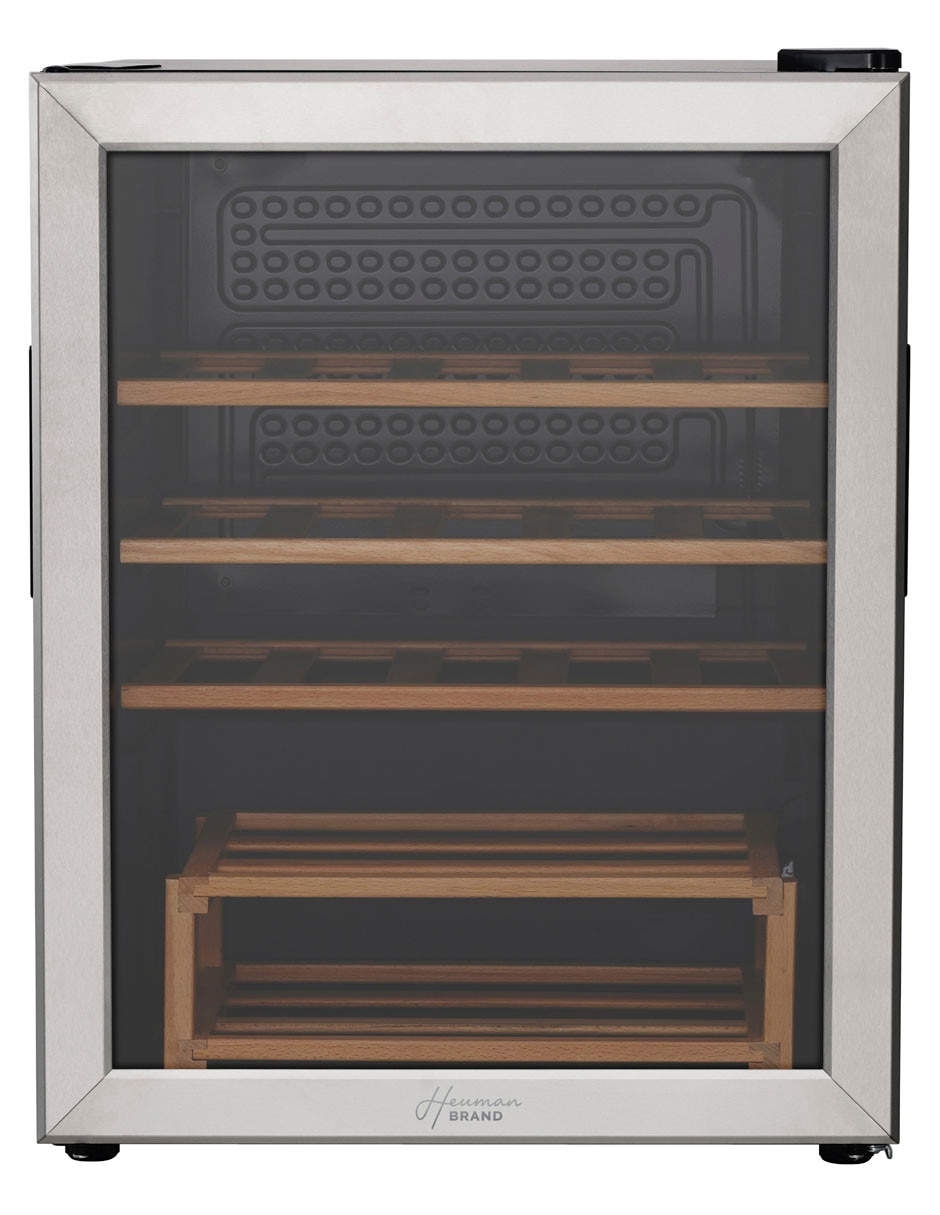Cava de vinos HUW27MS2F capacidad 25 botellas